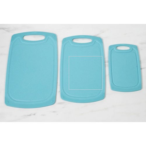 Robinsons Chopping Board 3 Pack - Blue - Special Buy