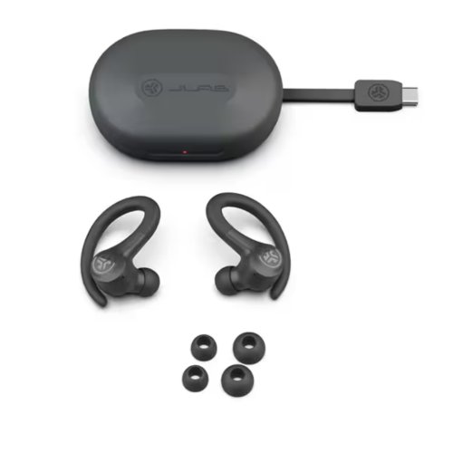 JLab Go Sport+ True Wireless Earbuds Graphite