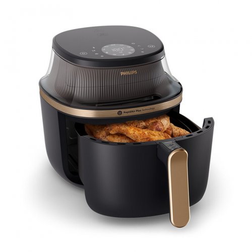 3000 SERIES XXL DOUBLE WALLED COOKING WINDOW DIGITAL AIRFRYER 7.2L (NA342/09)