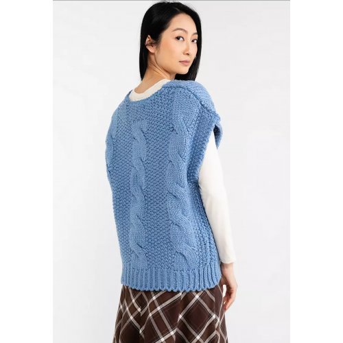 JEANASiS Hand Knitted Vest