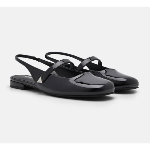  Tria Slingback Mules - Black
