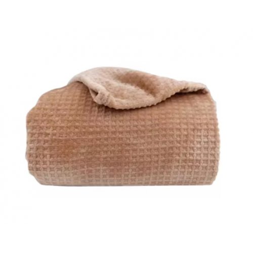 Bas Phillips QB Hotel Waffle Blanket - Clay