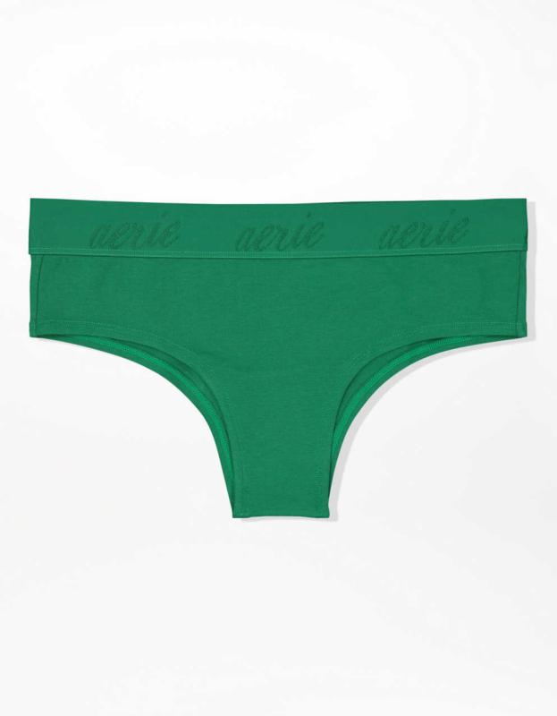 Superchill Cotton Logo Cheeky Underwear - Everglade, S 