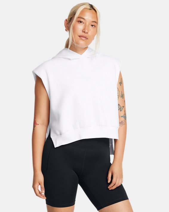 UA Unstoppable Fleece Women's Sleeveless Hoodie