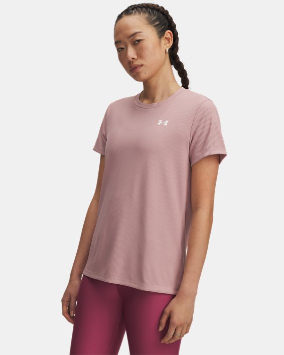 UA Tech™ Rib Women's Short Sleeve