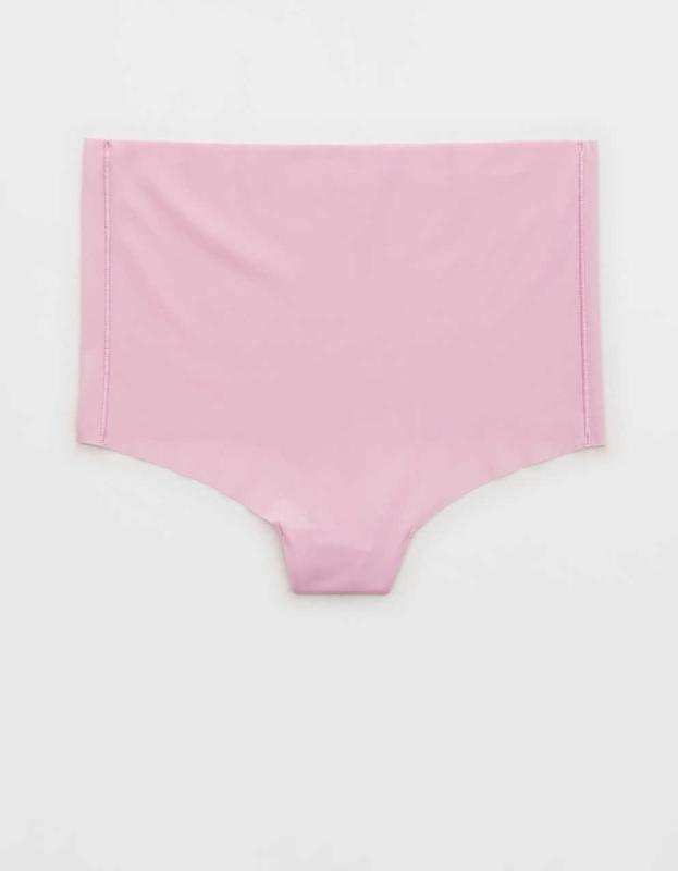 SMOOTHEZ No Show XTRA High Rise Thong Underwear - Violet Willow, L 