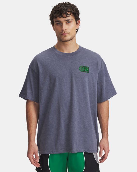 UA Heavyweight Hoops Courtside Men's Short Sleeve