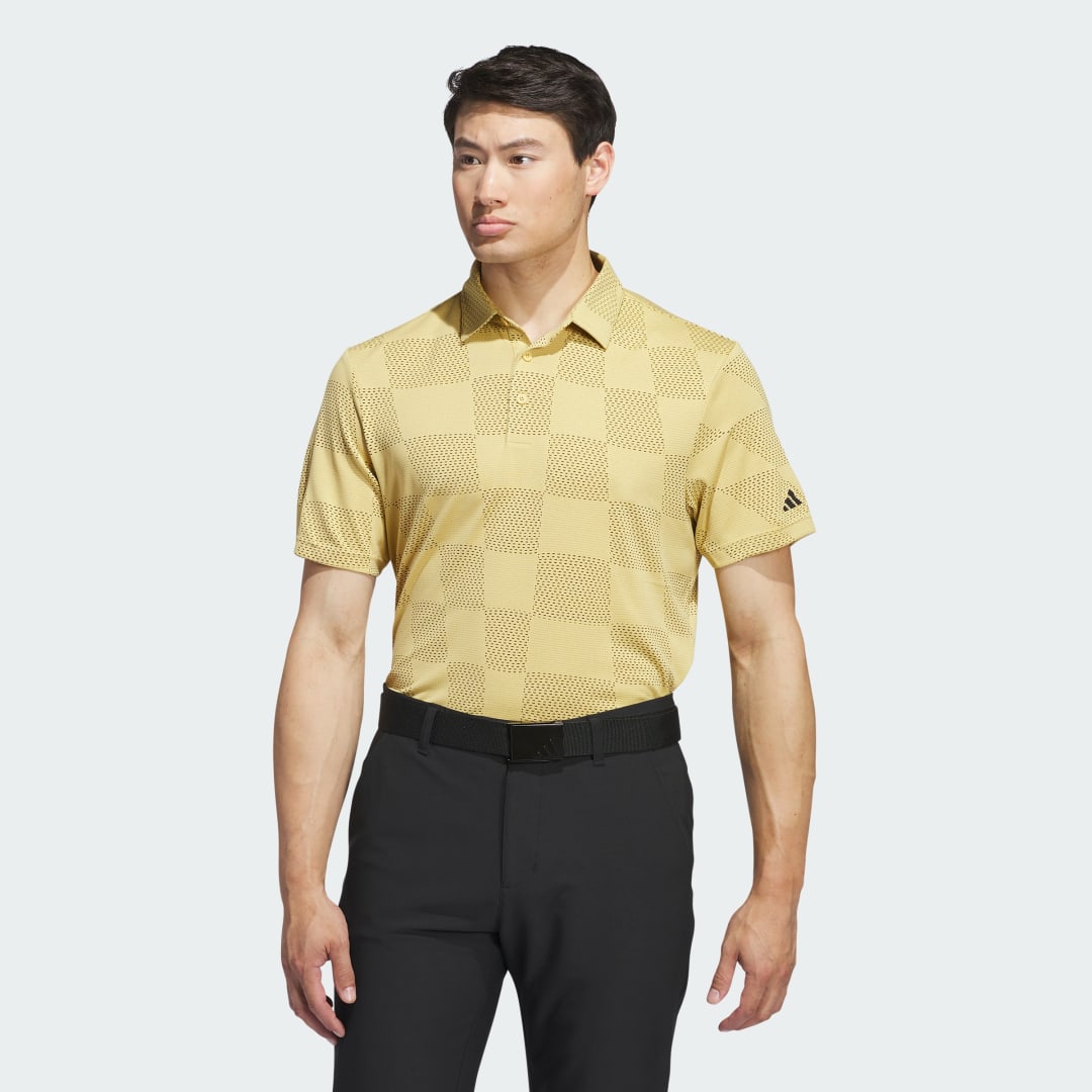 adidas Ultimate365 TextuRed Polo Shirt Golf A/XL Men Oat