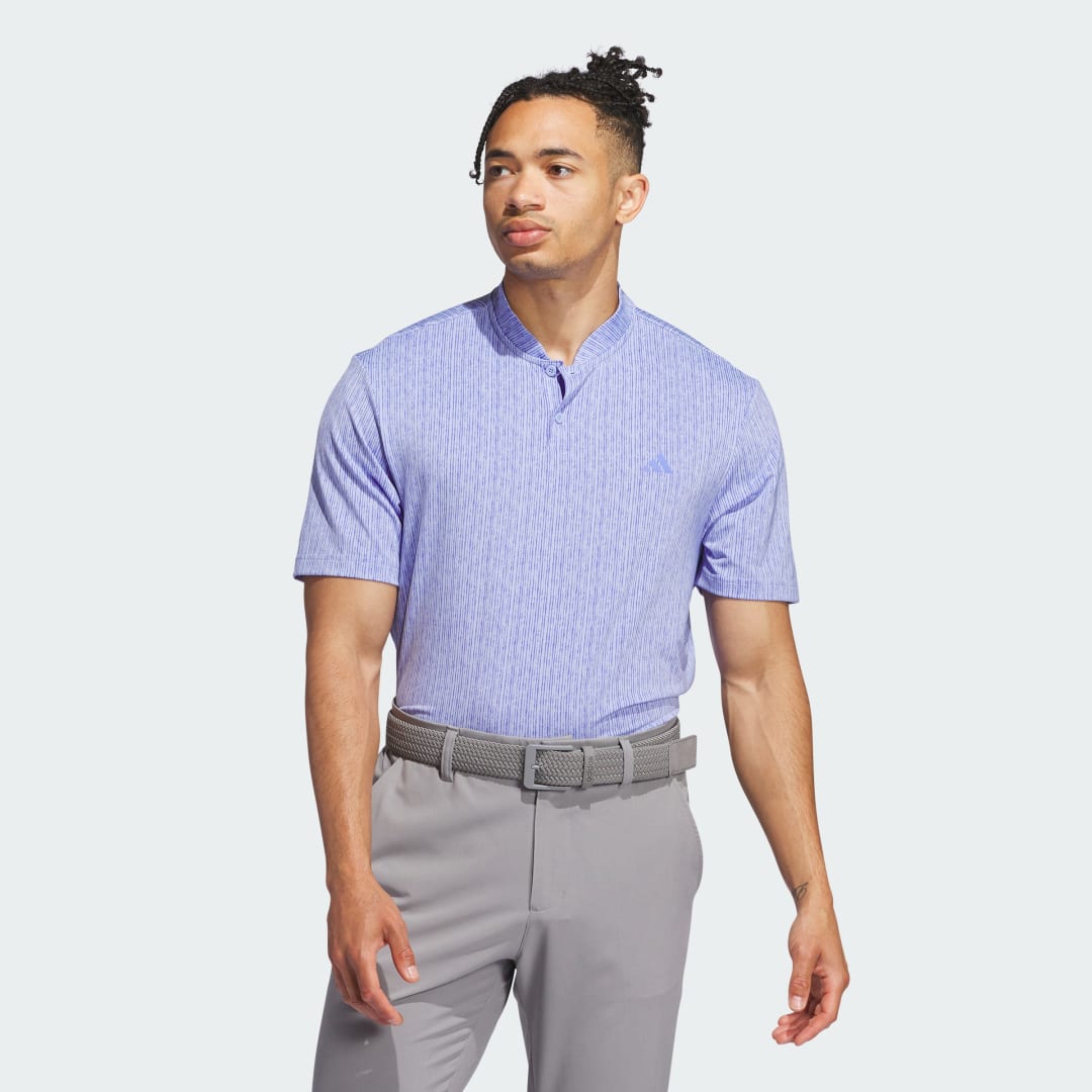 adidas Ultimate365 Printed Polo Shirt Golf S Men Blue Spark / Cobalt Blue