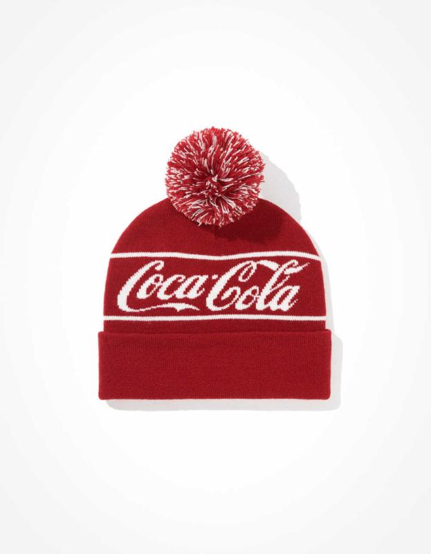 AE Coca-Cola Beanie - Red, One Size 