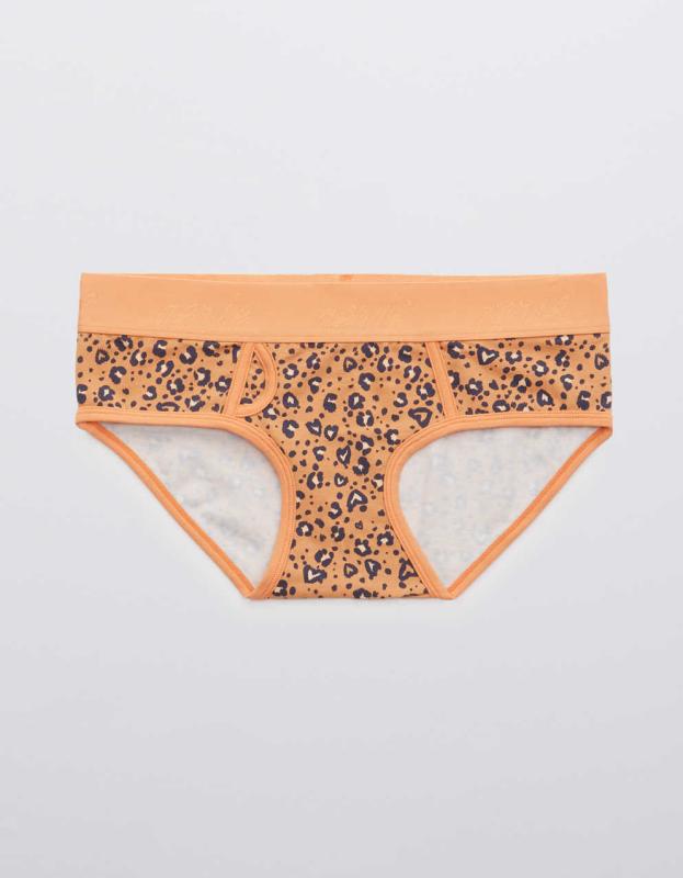 Aerie No. 1 Boybrief Printed Underwear - Tainted Love, L 