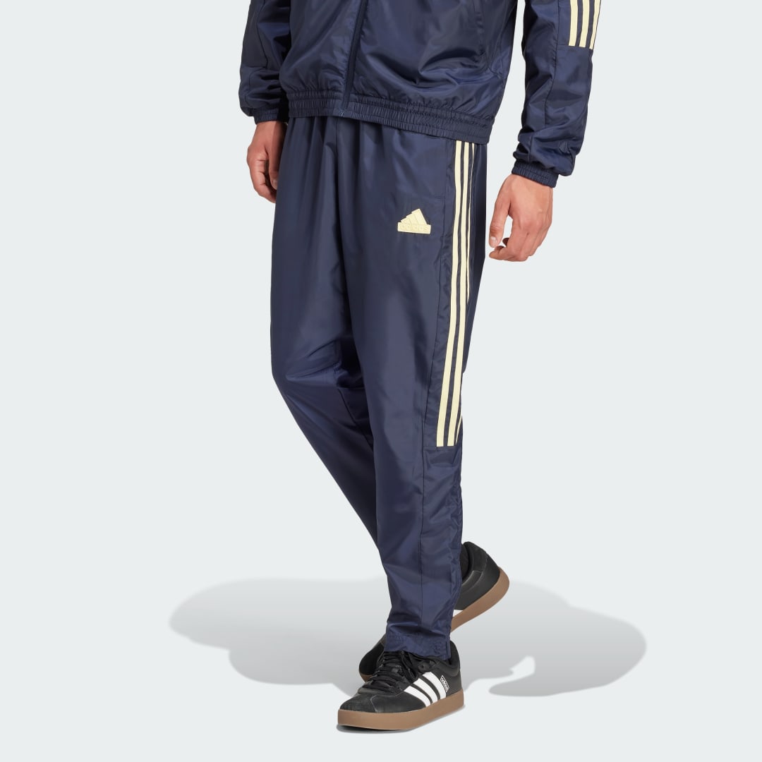 adidas House of Tiro Woven Pants Lifestyle L Men Legend Ink / Almost Yellow