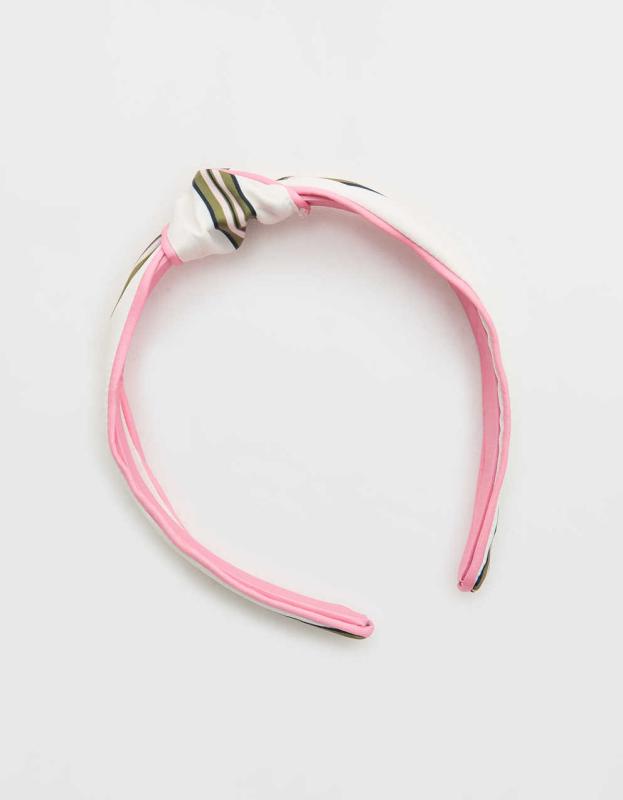 Aerie Pop Binding Headband - Cream, One Size 