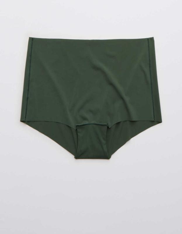 SMOOTHEZ No Show XTRA Mid Rise Cheeky Underwear - Sycamore, XS 