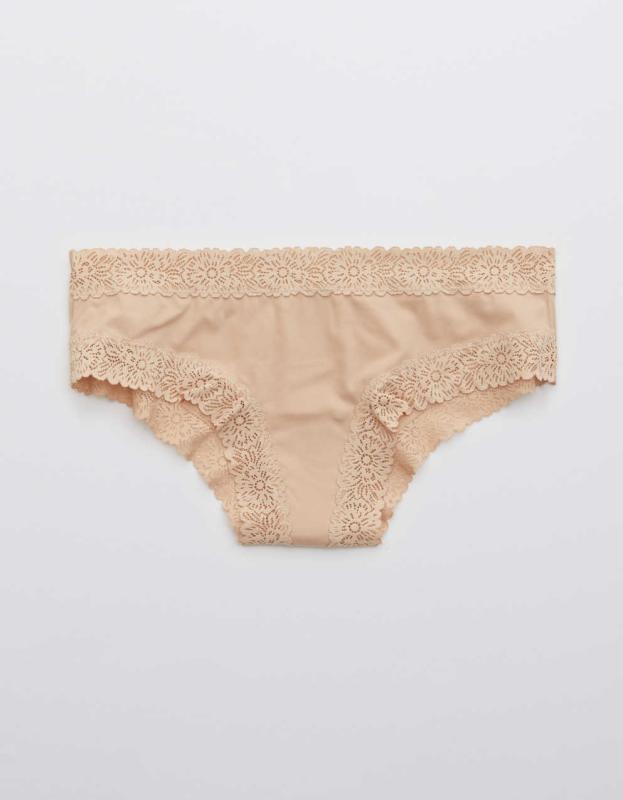 Aerie Sunnie Cheeky Underwear - Sands, L 
