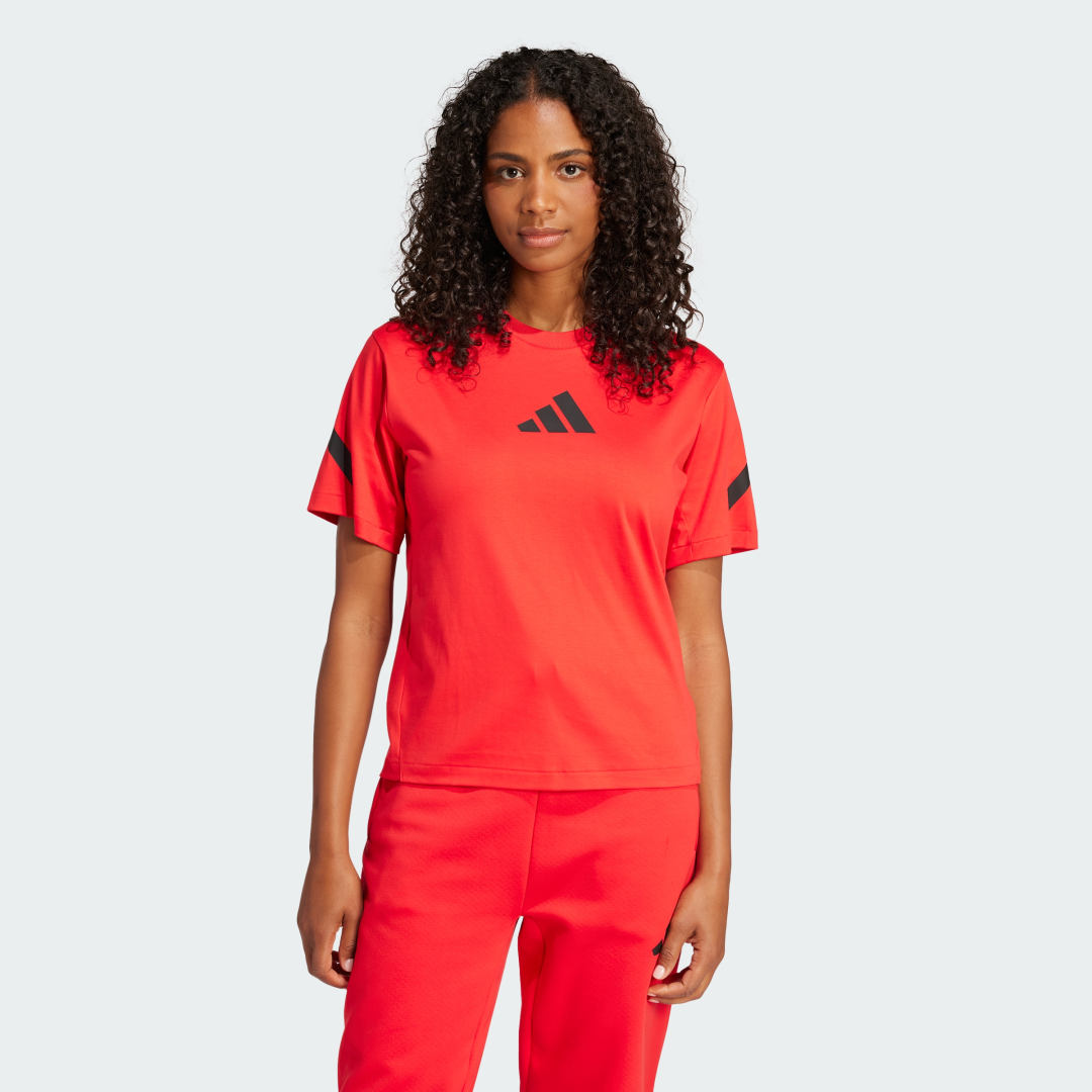 adidas adidas Z.N.E. Tee Lifestyle A/MS Women Pure Ruby