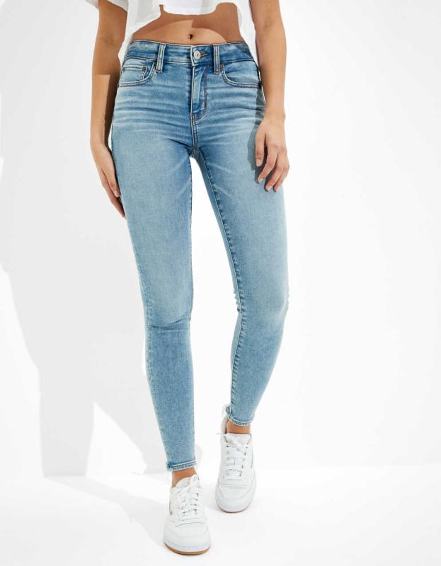 AE Next Level High-Waisted Jegging - Bright Bluebell, 12 