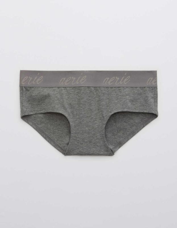 Superchill Cotton Logo Boybrief Underwear - Dark Heather Gray, XXL 