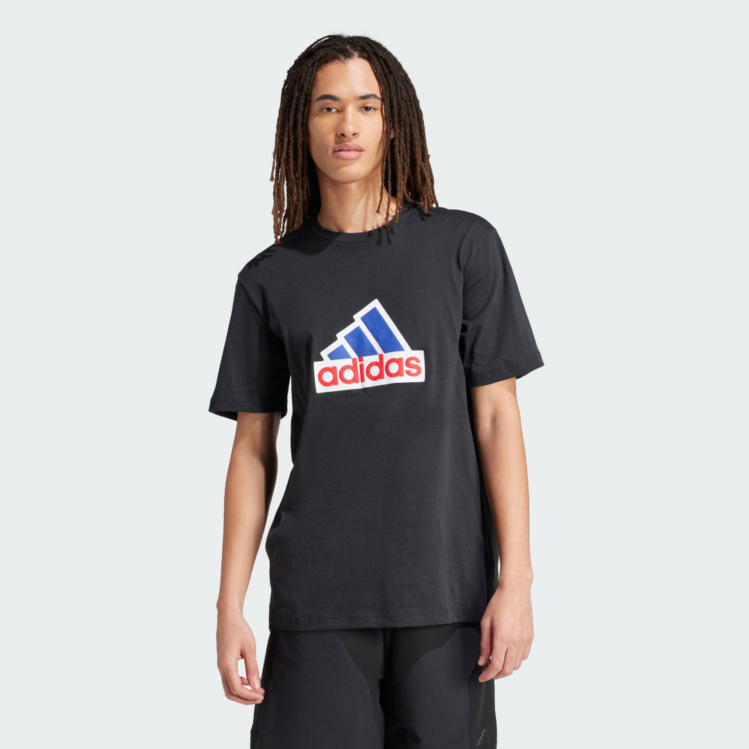 adidas Future Icons Badge of Sport Tee Lifestyle A/XL Men Black