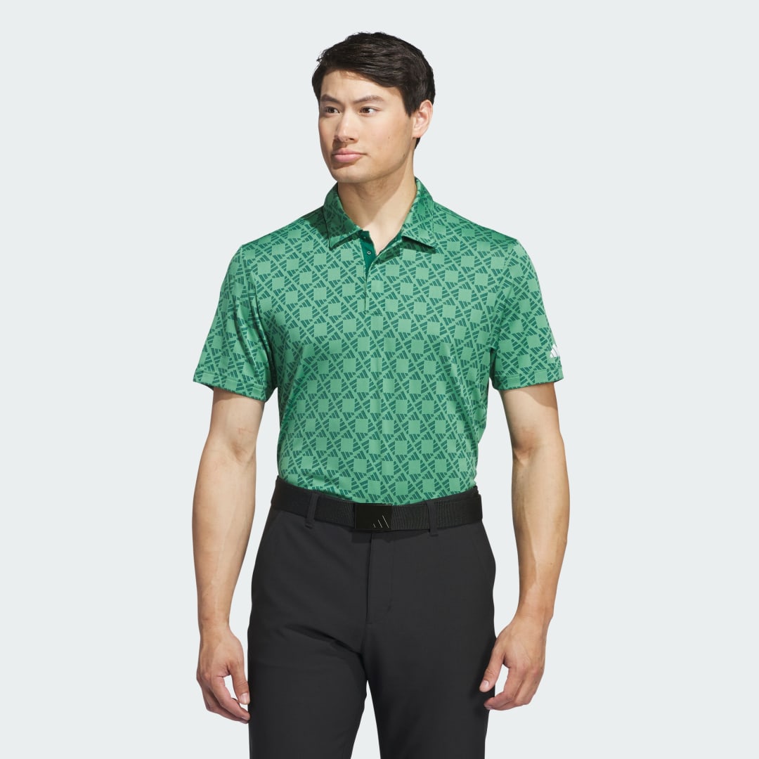 adidas Ultimate365 Tour HEAT.RDY Jacquard Polo Shirt Golf A/2XL Men Green