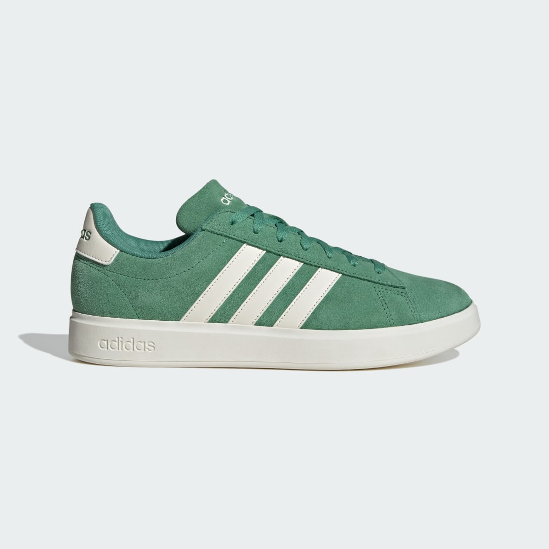 adidas Grand Court 2.0 Shoes Lifestyle,Tennis 8.5 UK Men Preloved Green / Off White / Off White