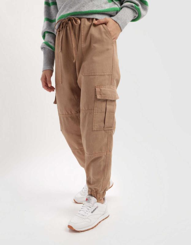 Aerie Lightweight Cargo Jogger - Cappuccino, L 