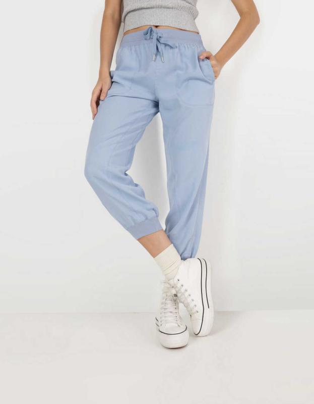 Aerie Twill Jogger - Monaco Blue, M 