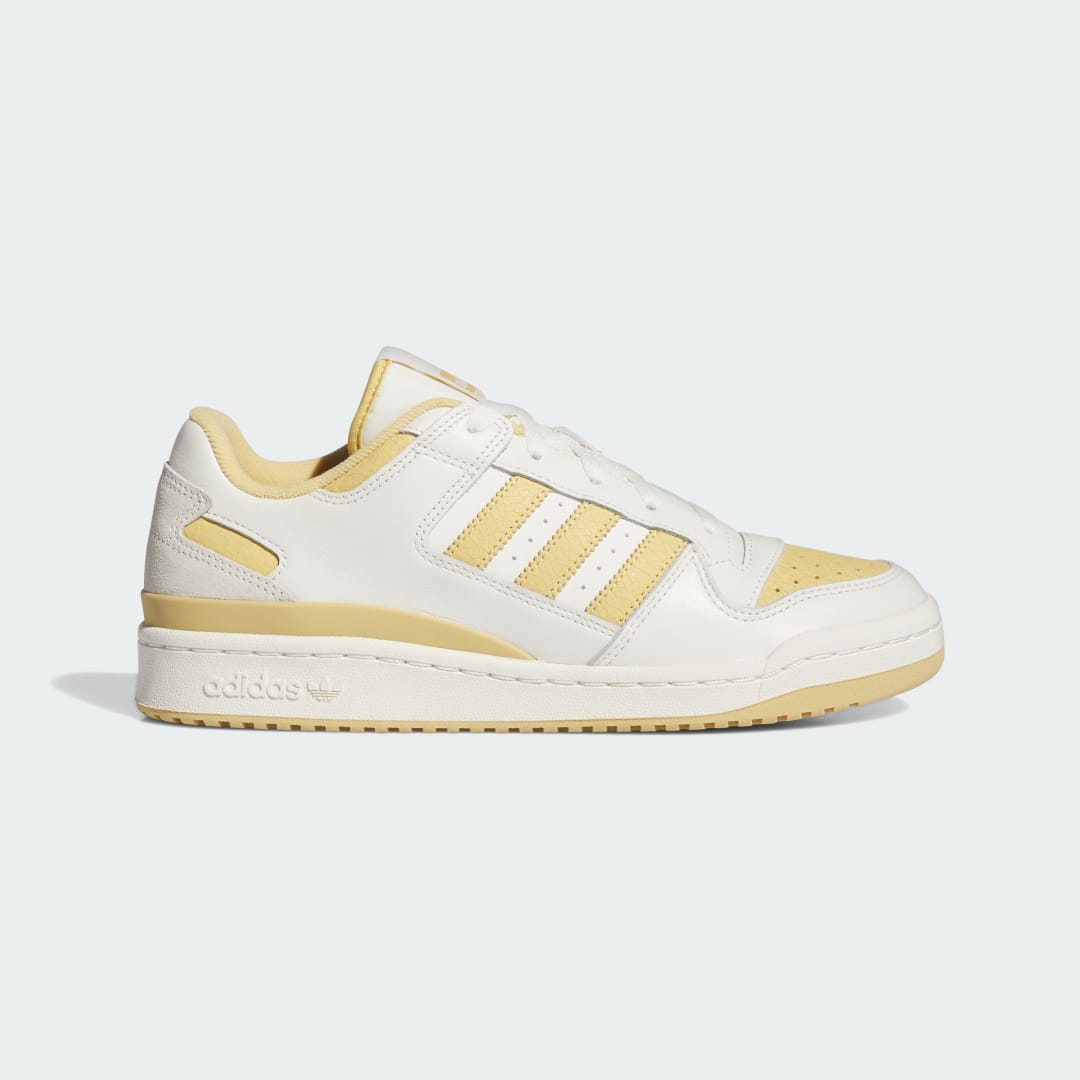 adidas Forum Low CL Shoes Basketball 18 UK Men Ivory / Oat / Ivory