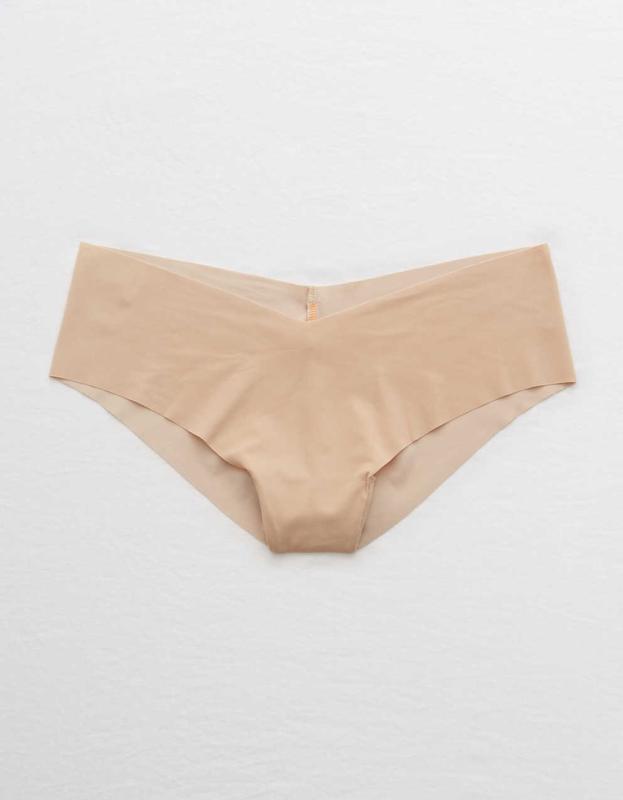 Aerie No Show Cheeky Underwear - Sands, XS 