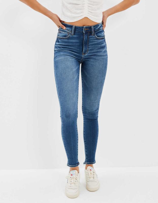 AE Next Level Super High-Waisted Jegging - Indigo Waters, 0 