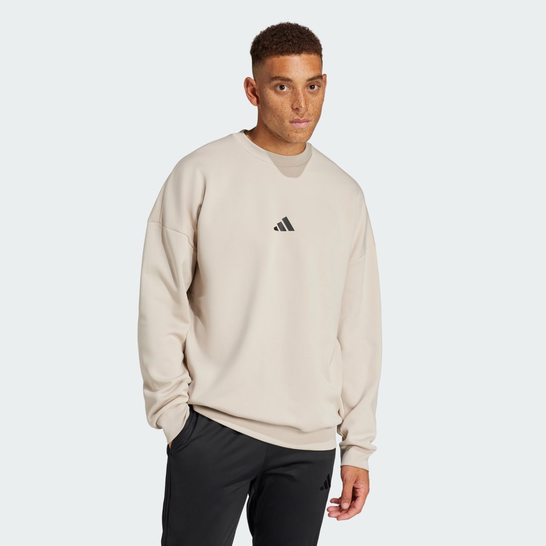 adidas adidas x Fortnite Future Icons Three Bar Logo Crew Lifestyle S Men Wonder Beige