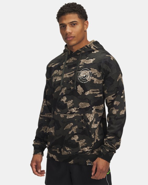 Project Rock Terry Printed Men's Hoodie