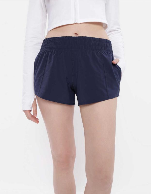 OFFLINE By Aerie Hot Stuff Low Rise Short - Royal Navy, S 