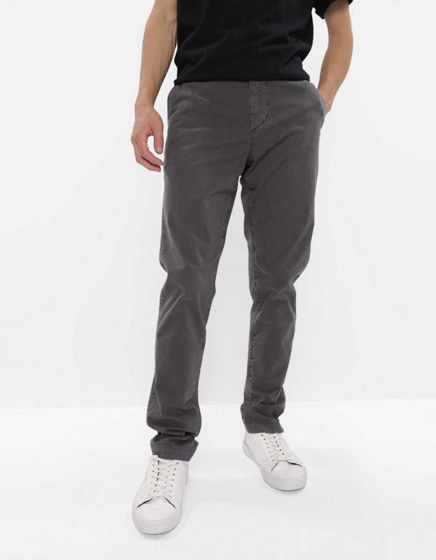 AE Flex Slim Khaki Pant - Stone Gray, 28W x 30L 