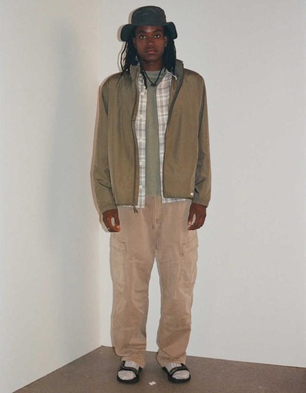 AE Relaxed Cargo Pant - Khaki, L 