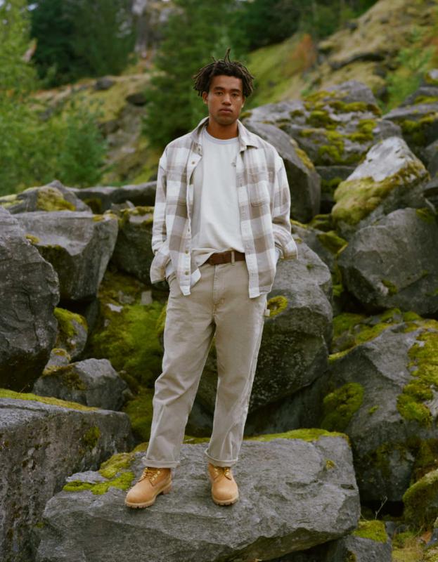 AE Flex Carpenter Pant - Khaki, 28W x 30L 