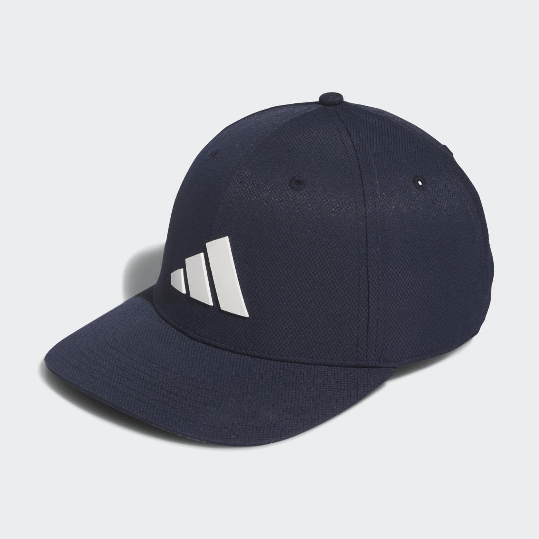 adidas Tour Snapback Golf Hat Golf OSFM Men Collegiate Blue