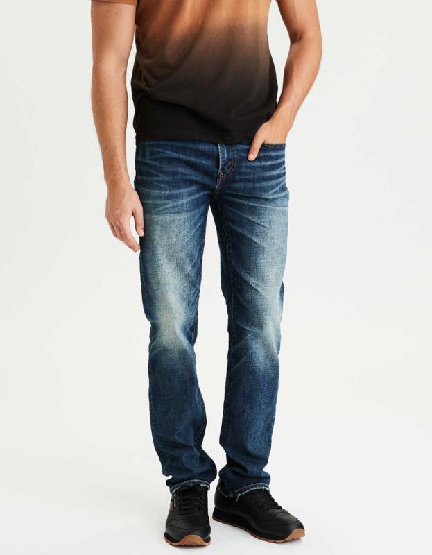 AE AirFlex+ Original Straight Jean - Dark Vintage, 38 X 32 