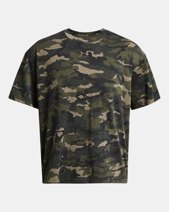 UA Heavyweight Printed Heather Men's Short Sleeve