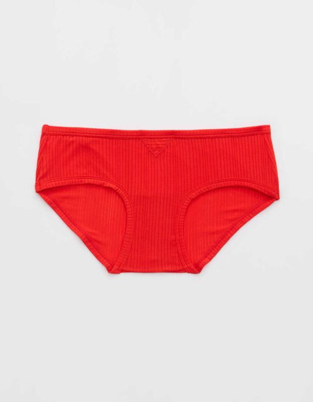Superchill Modal Rib Boybrief Underwear - Holiday Red, XS 