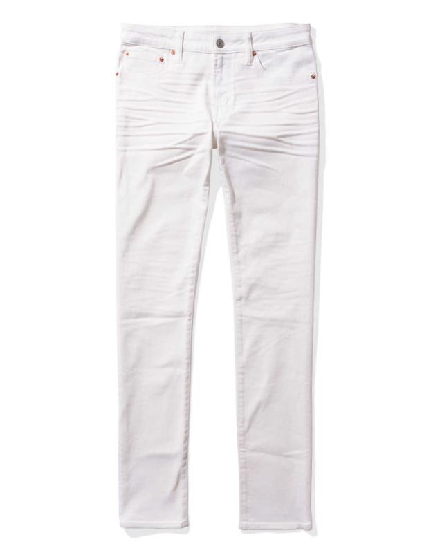 AE AirFlex+ Skinny Jean - White, 33 X 30 