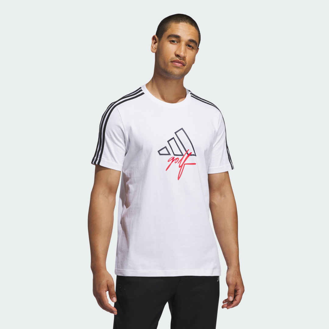 adidas Ultimate Graphic Tee Golf XL Men White