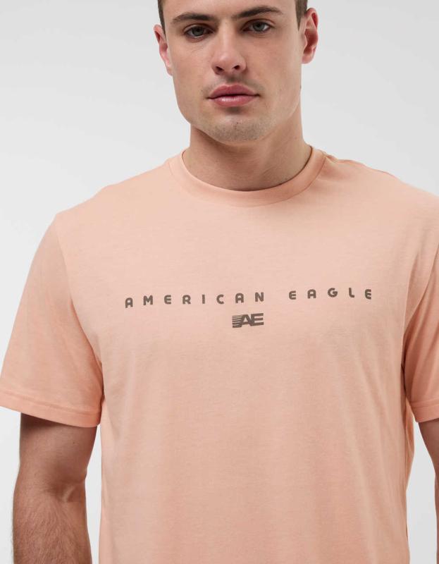 AE 24/7 Graphic SPF T-Shirt - Pink, XS 
