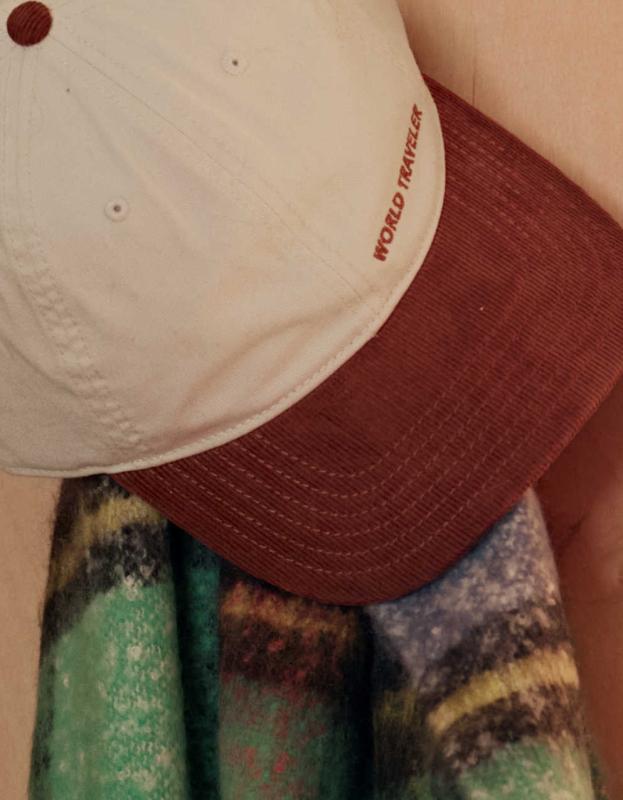 OFFLINE By Aerie Corduroy Contrast Baseball Hat - Western Sky, One Size 