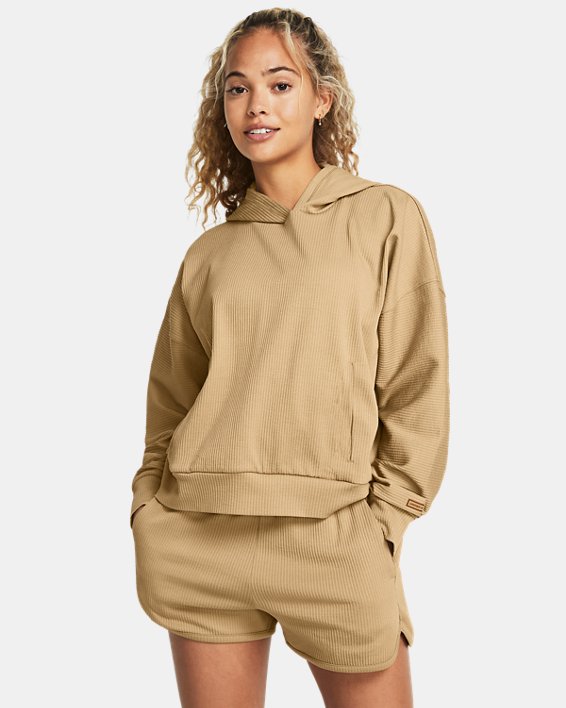 UA Journey Rib Women's Oversized Hoodie