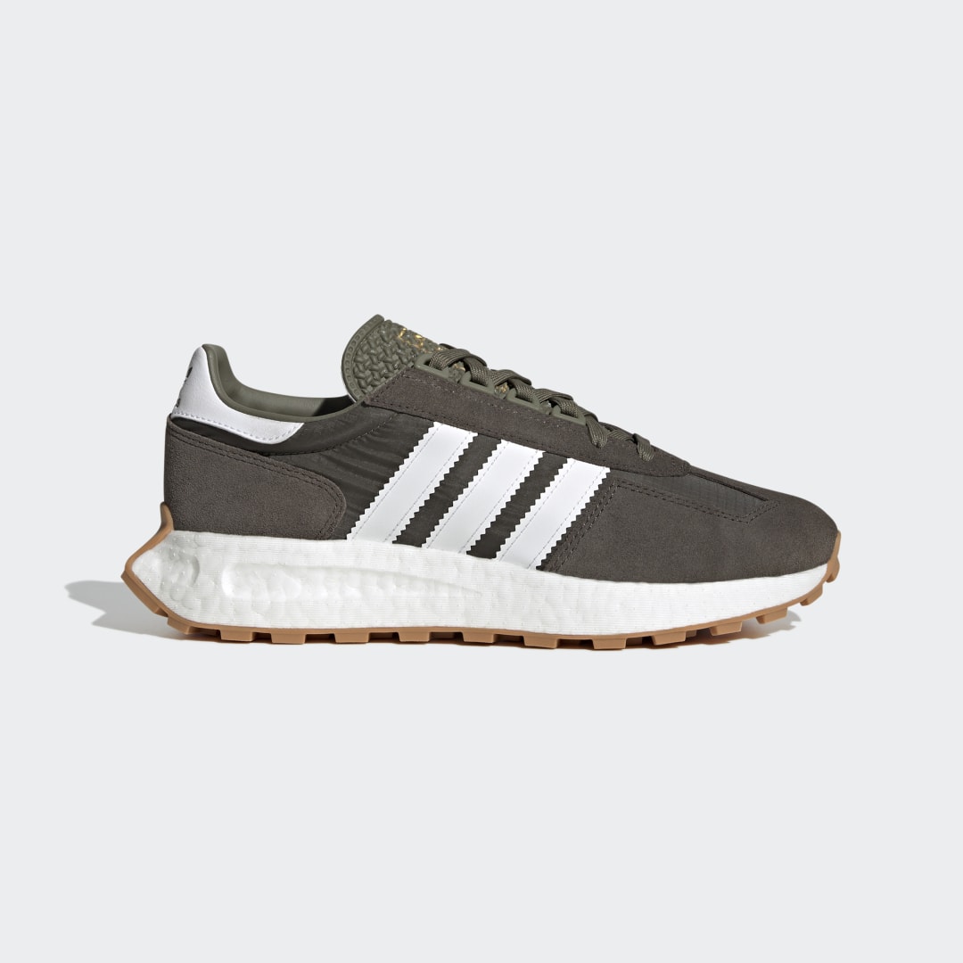 adidas Retropy E5 Shoes Lifestyle 9.5 UK Men Olive Strata / White / Shadow Olive