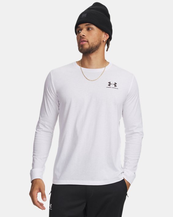 UA Left Chest Men's Long Sleeve