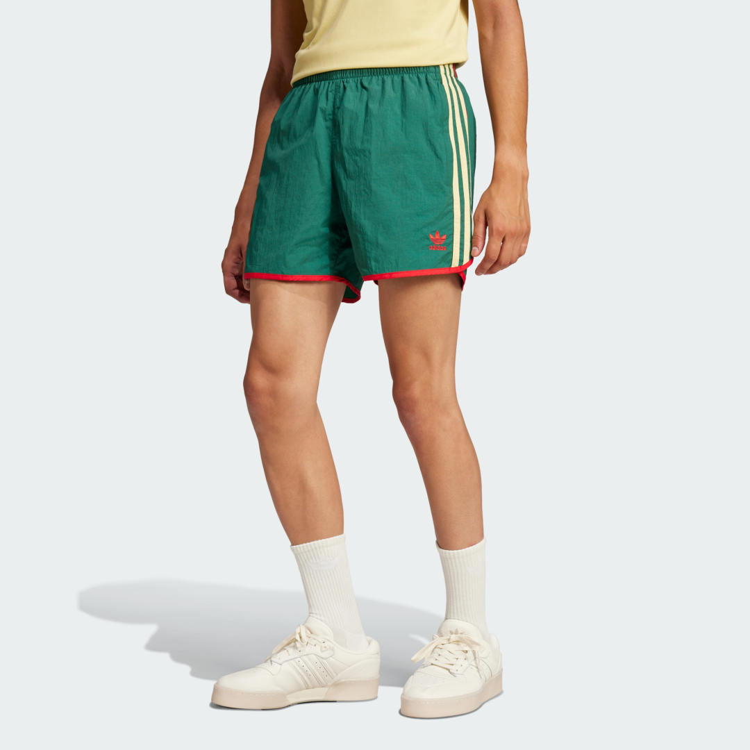 adidas Adicolor Classics Sprinter Shorts Lifestyle XS Men Green / Powder Yellow