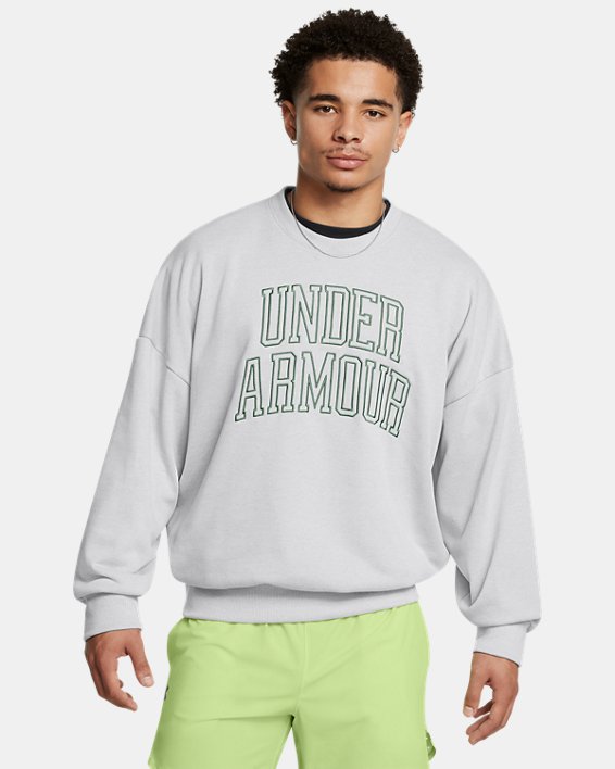 UA Icon Heavyweight Terry Men's Oversized Crew