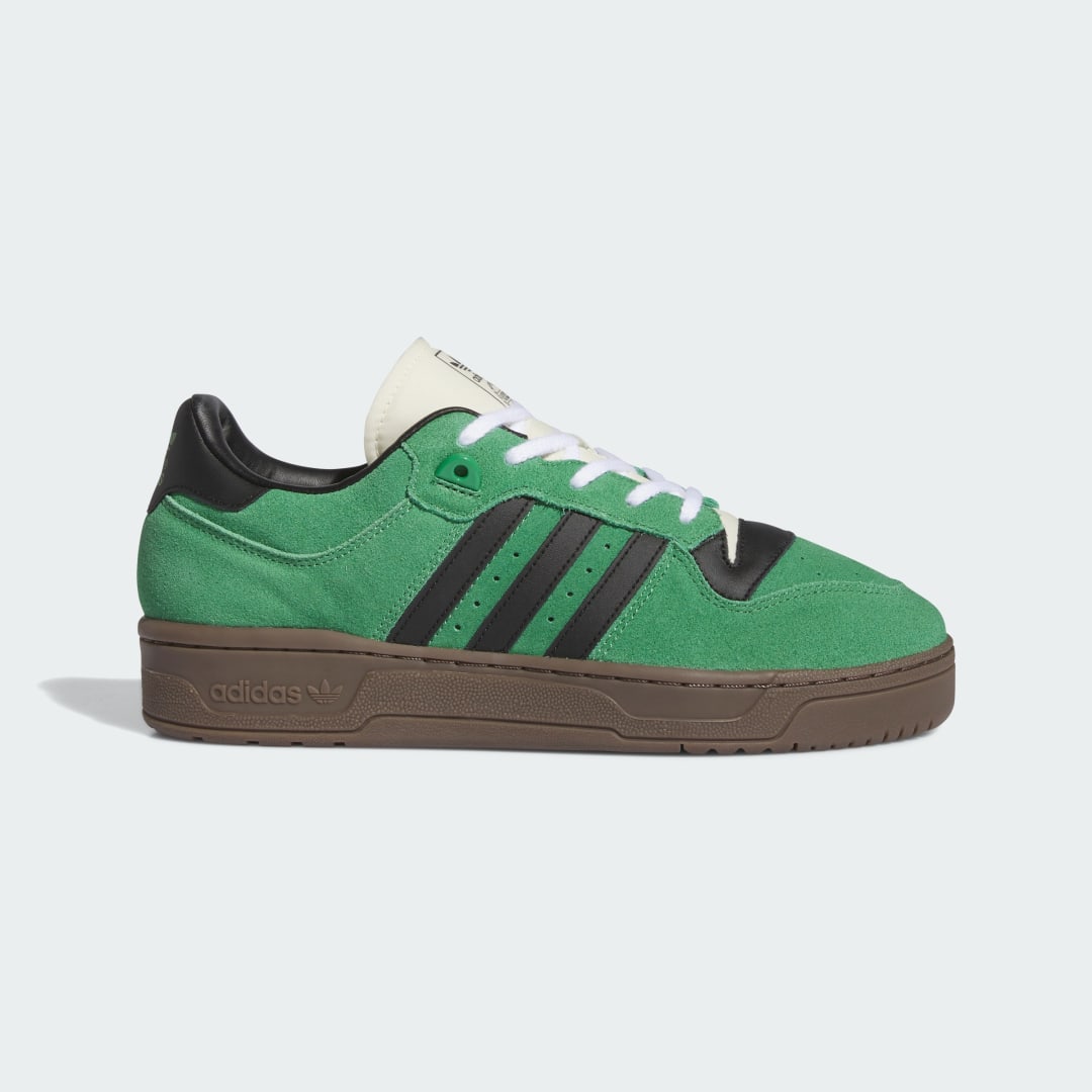 adidas Rivalry 86 Low Shoes Basketball 5.5 UK Men Preloved Green / Black / Gum